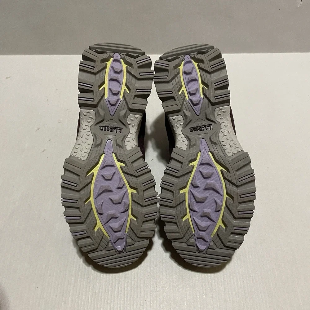 L.L.Bean Trail Model X Ventilated Hiking Shoes Women's 7.5 Wide Purple 523488